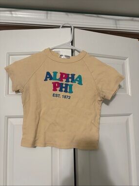 Alpha Phi Short Sleeve Tee